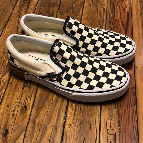 coloring checkered vans
